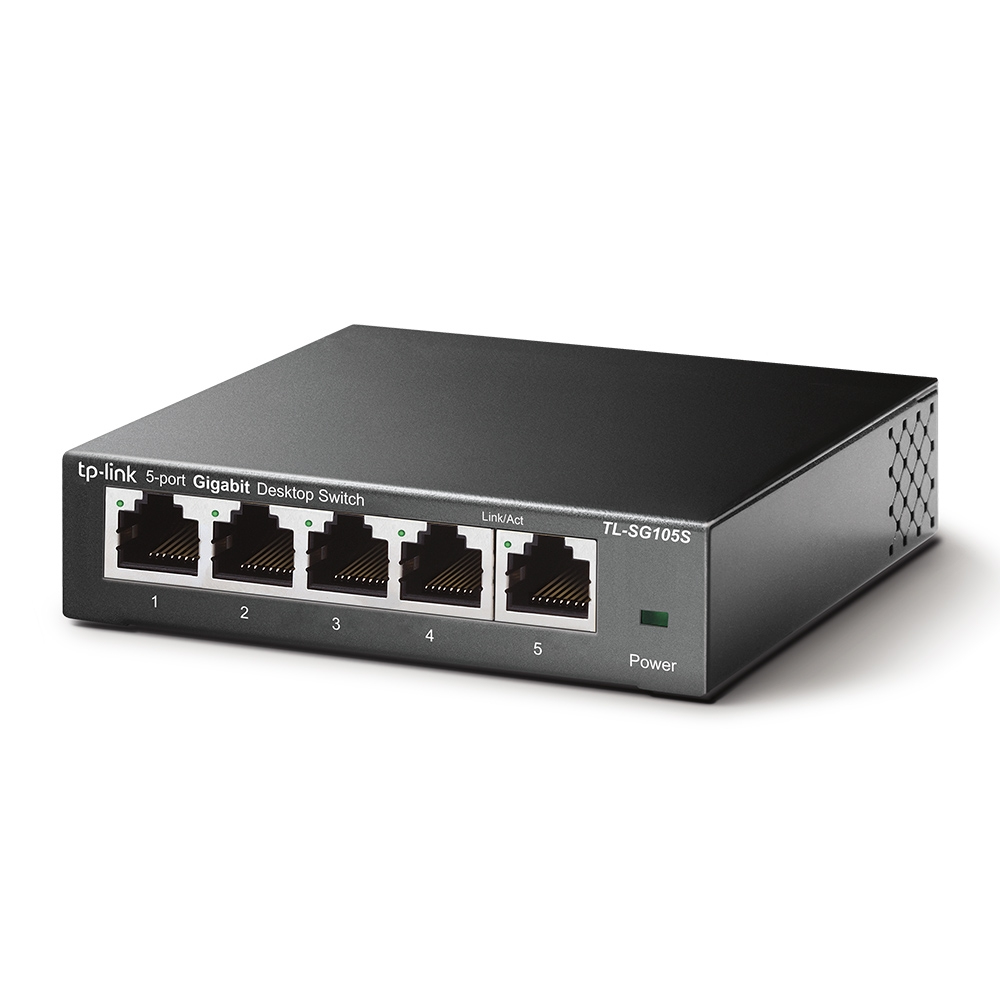 TP-LINK TL-SG105S - Unmanaged - Gigabit Ethernet (10/100/1000)