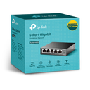 TP-LINK TL-SG105S - Unmanaged - Gigabit Ethernet (10/100/1000)
