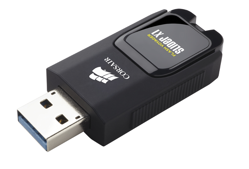 Corsair Voyager Slider X1 32GB - 32 GB - USB Typ-A - 3.2 Gen 1 (3.1 Gen 1) - 130 MB/s - Dia - Schwarz