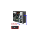 Supermicro Server Geh MT/2x600W/4x 3.5" SC732i-600B - Midi/Minitower