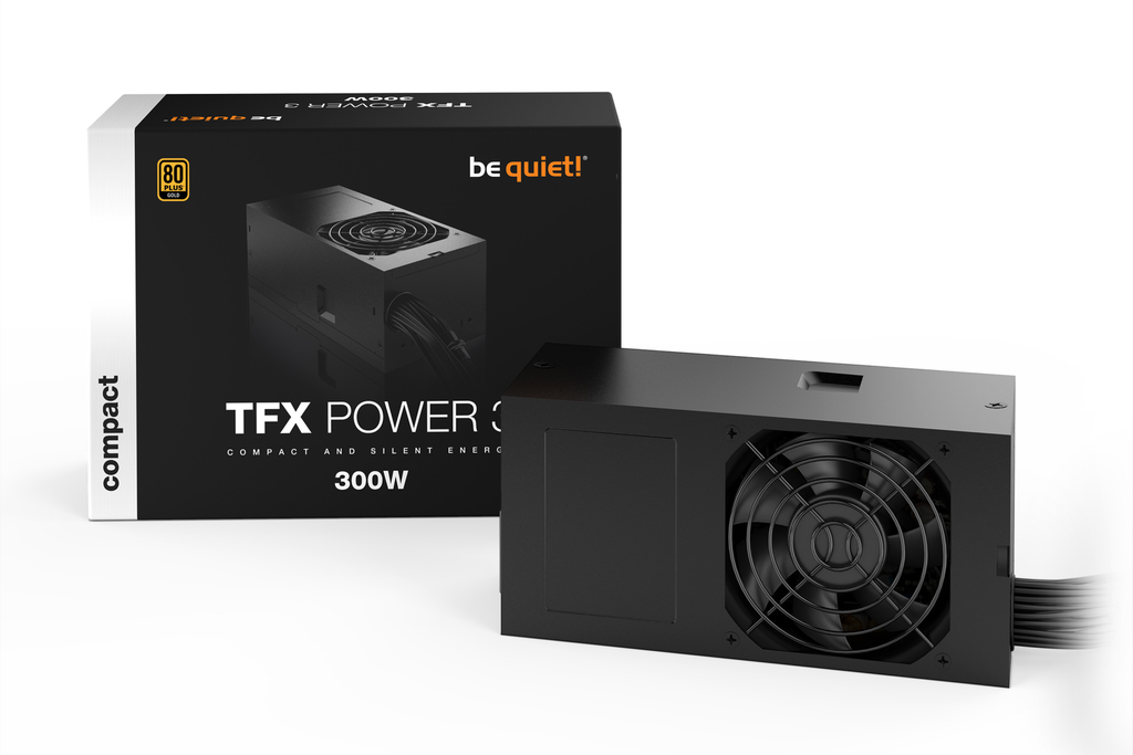 Be Quiet! TFX POWER 3 300W Gold - 300 W - 100 - 240 V - 350 W - 50/60 Hz - 4/2 A - 4 A
