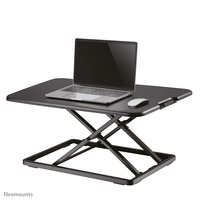 Neomounts by Newstar sit-stand workstation - Black - -25.4 mm (-1") - -25.4 mm (-1") - 8 kg - Steel - China