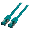 EFB Elektronik MK6001.0,25GR - 0.25 m - Cat6a - S/FTP (S-STP) - RJ45 8(8) - RJ45 8(8) - Green