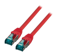 EFB Elektronik MK6001.0,25R - 0.25 m - Cat6a - S/FTP (S-STP) - RJ-45 - RJ-45 - Red