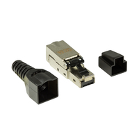 LogiLink MP0044 - RJ-45 - Edelstahl - Cat6a - U/FTP (STP) - ROHS - CE - -10 - 60 °C