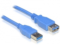 Delock USB extension cable - USB Typ A, 4-polig (M) - USB Typ A, 4-polig (W) - 3 m ( USB / Hi-Speed USB / USB 3.0 )