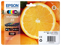 Epson Oranges Multipack 5-colours 33 Claria Premium Ink - Standard Yield - Pigment-based ink - Dye-based ink - 6.4 ml - 4.5 ml - 1 pc(s)