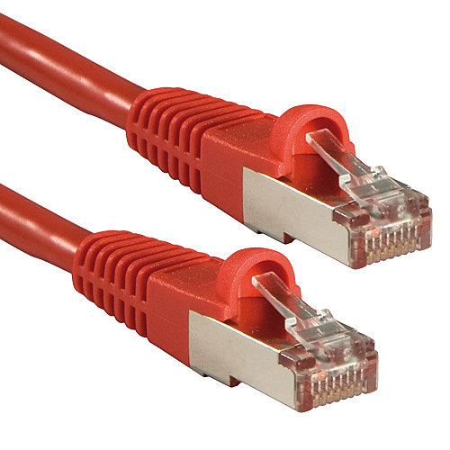 Lindy Cat.6 S/FTP 0.5m - 0.5 m - Cat6 - S/FTP (S-STP) - RJ-45 - RJ-45