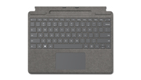 Microsoft Surface Pro Signature Keyboard - AZERTY - Belgisch - Touchpad - Microsoft - Surface Pro 8 Surface Pro X - Platin