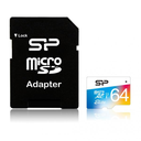 Silicon Power Elite - 64 GB - MicroSDXC - Class 10 - UHS-I - 85 MB/s - Class 1 (U1)