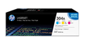 HP 304A 3-pack Cyan/Magenta/Yellow Original LaserJet Toner Cartridges - 2800 pages - Cyan - Magenta - Yellow - 3 pc(s)