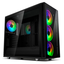 Fractal Design Define S2 Vision - RGB - Midi Tower - PC - Black - ATX - EATX - ITX - micro ATX - Multi - 18.5 cm