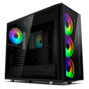 Fractal Design Define S2 Vision - RGB - Midi Tower - PC - Schwarz - ATX - EATX - ITX - micro ATX - Multi - 18,5 cm