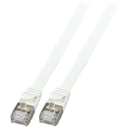 EFB Elektronik RJ45 Flachpatchkabel U/FTP, Cat.6A, PVC, 3m, grau