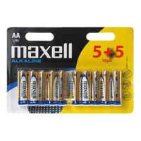 Maxell AA - Einwegbatterie - Alkali - Mehrfarbig - 14 mm - 14 mm - 50 mm