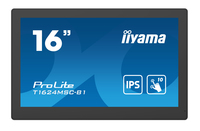 Iiyama T1624MSC-B1 - Interactive flat panel - 39.6 cm (15.6") - IPS - 1920 x 1080 pixels - 24/7