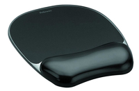 Fellowes 9112101 - Black - Monochromatic - Gel - Plastic - Wrist rest