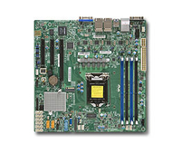 Supermicro X11SSH-LN4F - Mainboard - Mikro-ATX