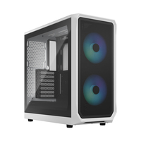 Fractal Design Focus 2 - PC - Weiß - ATX - micro ATX - Mini-ITX - Stahl - Gehärtetes Glas - Multi - Taschenlüfter