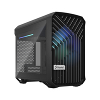 Fractal Design Torrent Nano - Micro Tower - PC - Schwarz - Micro-ITX - Gehärtetes Glas - Multi