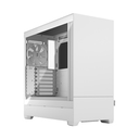 Fractal Design Pop Silent - Tower - PC - White - ATX - micro ATX - Mini-ITX - Steel - Tempered glass - 17 cm