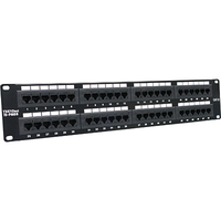 TRENDnet 48-port Cat6 Unshielded Patch Panel - 10/100/1000Base-T(X) - Cat3 - Cat4 - Cat5 - Cat6 - ANSI/EIA/TIA 568-B.2-1 - UL E157358 - ISO/IEC 11801