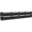 TRENDnet 48-port Cat6 Unshielded Patch Panel - 10/100/1000Base-T(X) - Cat3 - Cat4 - Cat5 - Cat6 - ANSI/EIA/TIA 568-B.2-1 - UL E157358 - ISO/IEC 11801