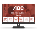 AOC Q27E3UAM - 68,6 cm (27 Zoll) - 2560 x 1440 Pixel - Quad HD - 4 ms - Schwarz