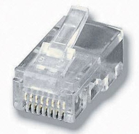 Equip Modular Plug for Flat Cable - RJ-45 (8P8C) - Transparent - 0.65 g - 11.7 mm - 21.3 mm - 7.2 mm