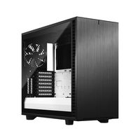 Fractal Design Define 7 - Midi Tower - PC - Black - White - ATX - EATX - micro ATX - Micro-ITX - Aluminium - Steel - 18.5 cm