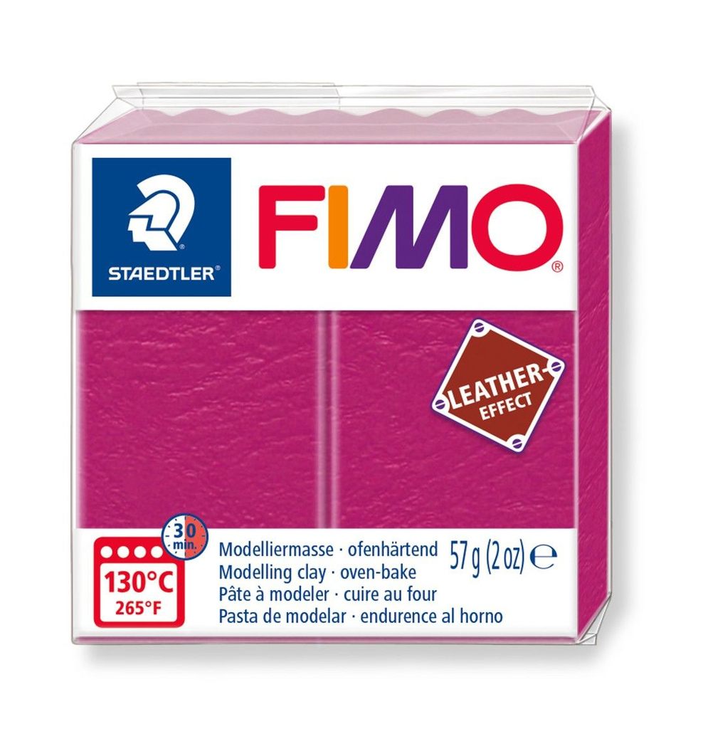 STAEDTLER FIMO 8010 - Modelling clay - Berry - Adults - 1 pc(s) - 1 colours - 130 °C