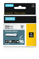 Dymo IND Flexibles Nylonband - Schwarz auf weiss - Mehrfarbig - Nylon - -10 - 80 °C - UL 969 - DYMO