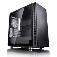 Fractal Design Define Mini C TG - Mini Tower - PC - Black - ITX - Mini-ATX - 17.2 cm - 31.5 cm