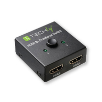 Techly HDMI 4K 60Hz Bi-direktionaler Switch 2Port,