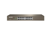 Tenda TEF1016D - Unmanaged - Fast Ethernet (10/100) - Full duplex - Rack mounting