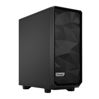 Fractal Design Meshify 2 Compact - Tower - PC - Black - ATX - micro ATX - Mini-ITX - Steel - Gaming