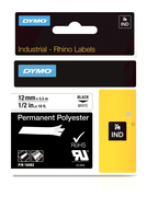 Dymo IND Permanent Polyester - Black on white - Multicolour - Polyester - -40 - 150 °C - UL 969 - DYMO