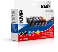 KMP C100V - Pigment-based ink - 28 ml - 15 ml - 5400 pages - 715 pages - Multi pack