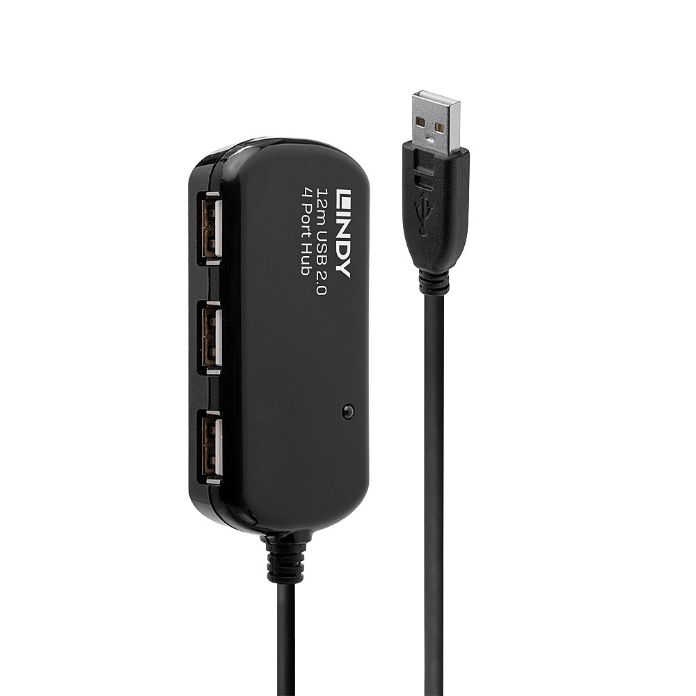 Lindy USB 2.0 Aktiv-Verlängerungs-Hub Pro - Kabel