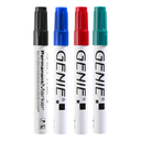 Genie 40038 - Black - Blue - Green - Red - Bullet tip - Multicolour - Aluminium - Plastic - 1 mm - 3 mm