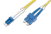 DIGITUS Fiber Optic Singlemode Patch Cord, LC / SC