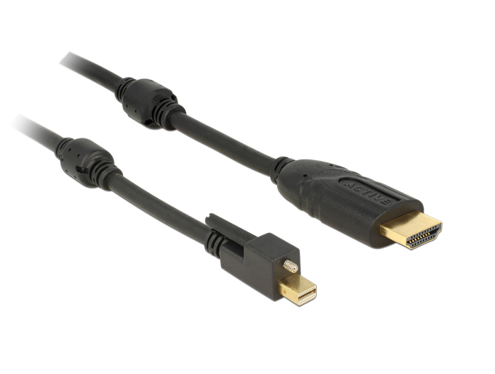 Delock Videokabel - DisplayPort / HDMI - Mini DisplayPort (M) bis HDMI (M)