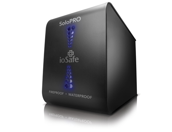 ioSafe SoloPRO - 3000 GB - 3.5 Zoll - 3.2 Gen 1 (3.1 Gen 1) - Schwarz