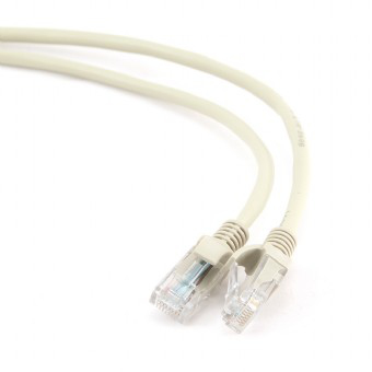 Gembird PP12-1M - 1 m - Cat5e - RJ-45 - RJ-45 - Beige