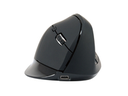 Conceptronic LORCAN ERGO 6-Button Ergonomic Bluetooth Mouse - Right-hand - Vertical design - Optical - Bluetooth - 1600 DPI - Black