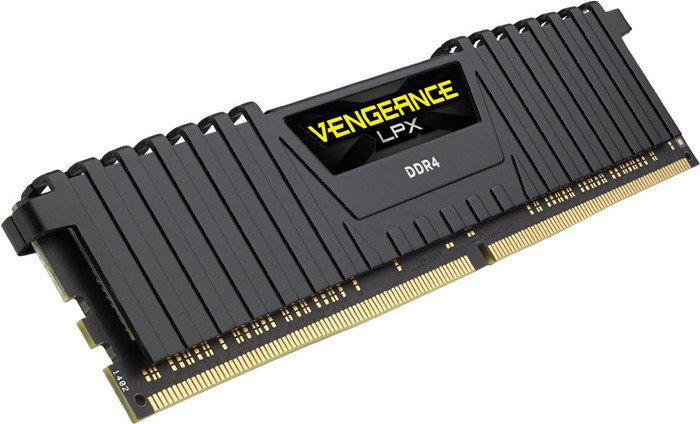 Corsair Vengeance LPX 8GB DDR4-2400 - 8 GB - 1 x 8 GB - DDR4 - 2400 MHz - 288-pin DIMM - Schwarz