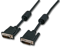 EFB Elektronik DVI-D Dual Link Kabel, 2x DVI-D 24+1, St.-St., AWG 28, 5,0m, schwarz