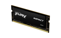 Kingston FURY Impact - 16 GB - 1 x 16 GB - DDR4 - 2666 MHz - 260-pin SO-DIMM - Schwarz