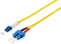 Equip LC / SC Optical Fiber Patch Cord - OS2 - 10m - 10 m - OS2 - LC - SC