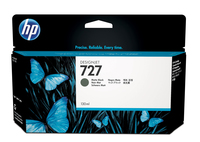 HP 727 130-ml Matte Black DesignJet Ink Cartridge - Pigment-based ink - Pigment-based ink - 1 pc(s)